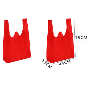 Bolsas Rojo 44X75X19Cm