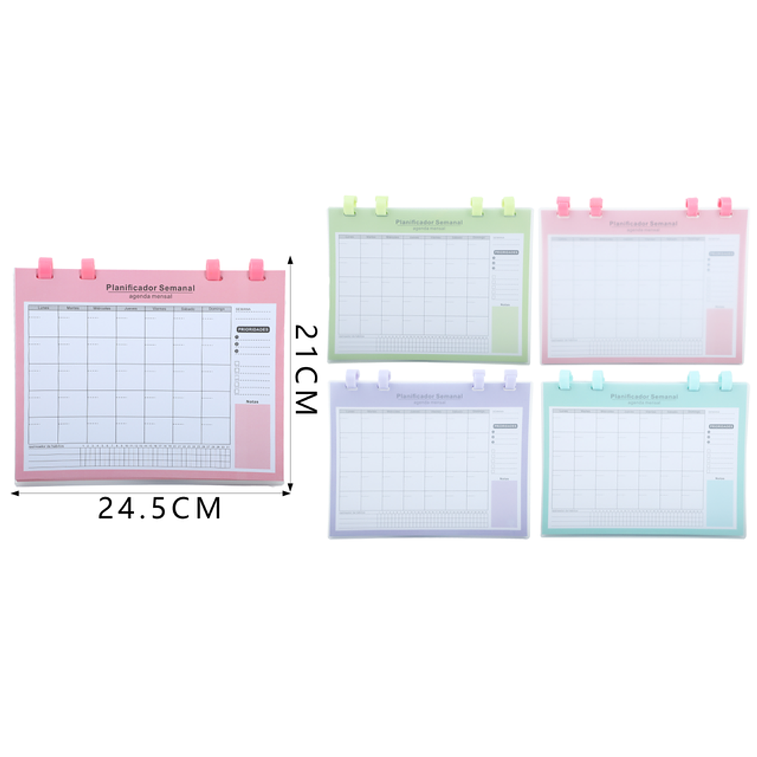 Planner Semanal 19X24.5Cm 1