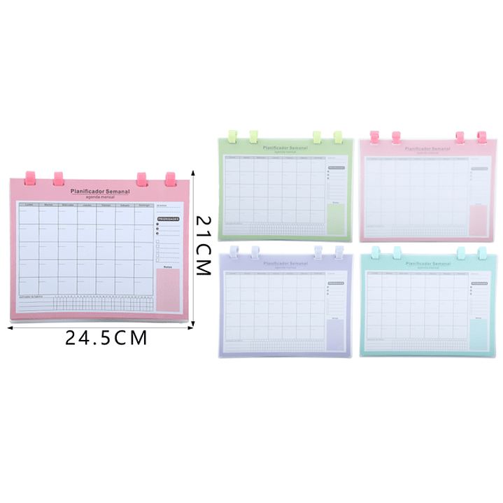 Planner Semanal 19X24.5Cm 1