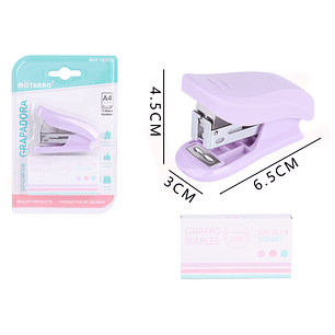 Corchetera Morado 6.5x4.5x3Cm