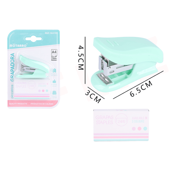 Corchetera Verde 6.5x4.5x3Cm 1