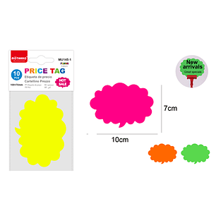 Etiquetas De Precio 10X7Cm 10Pcs