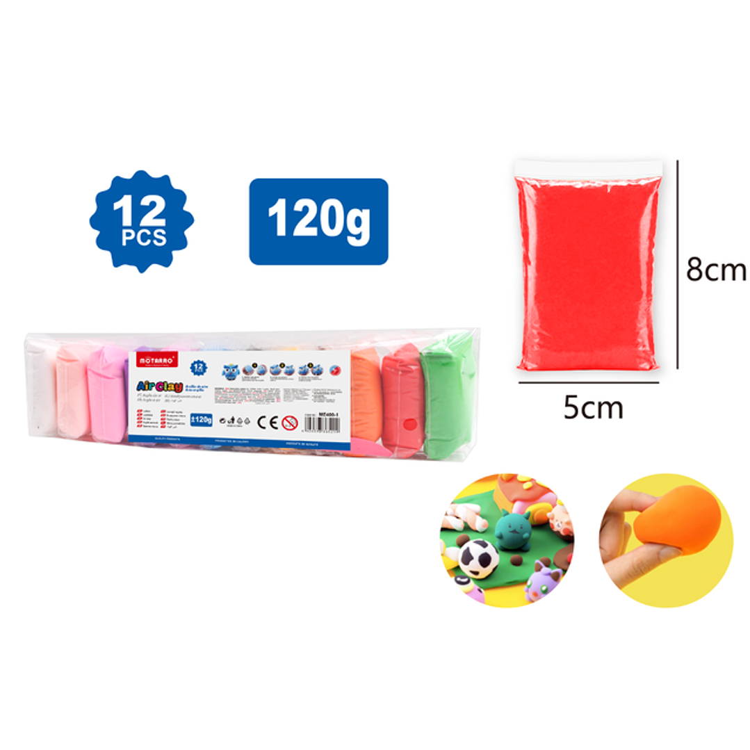 Masas Flexible 12Pcs 120G 1