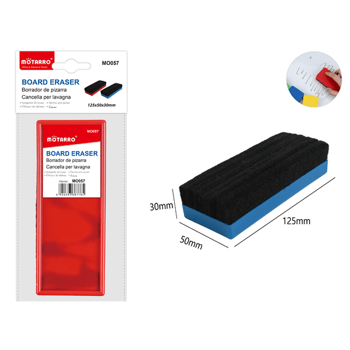Borrador De Pizarra 12.5x5cm 1