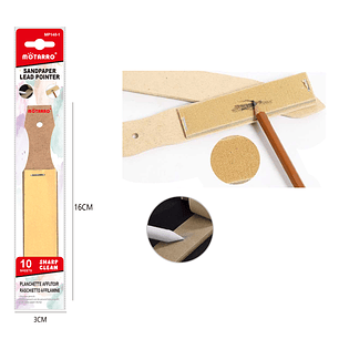 Sandpaper Lead Pointer 16X3Cm