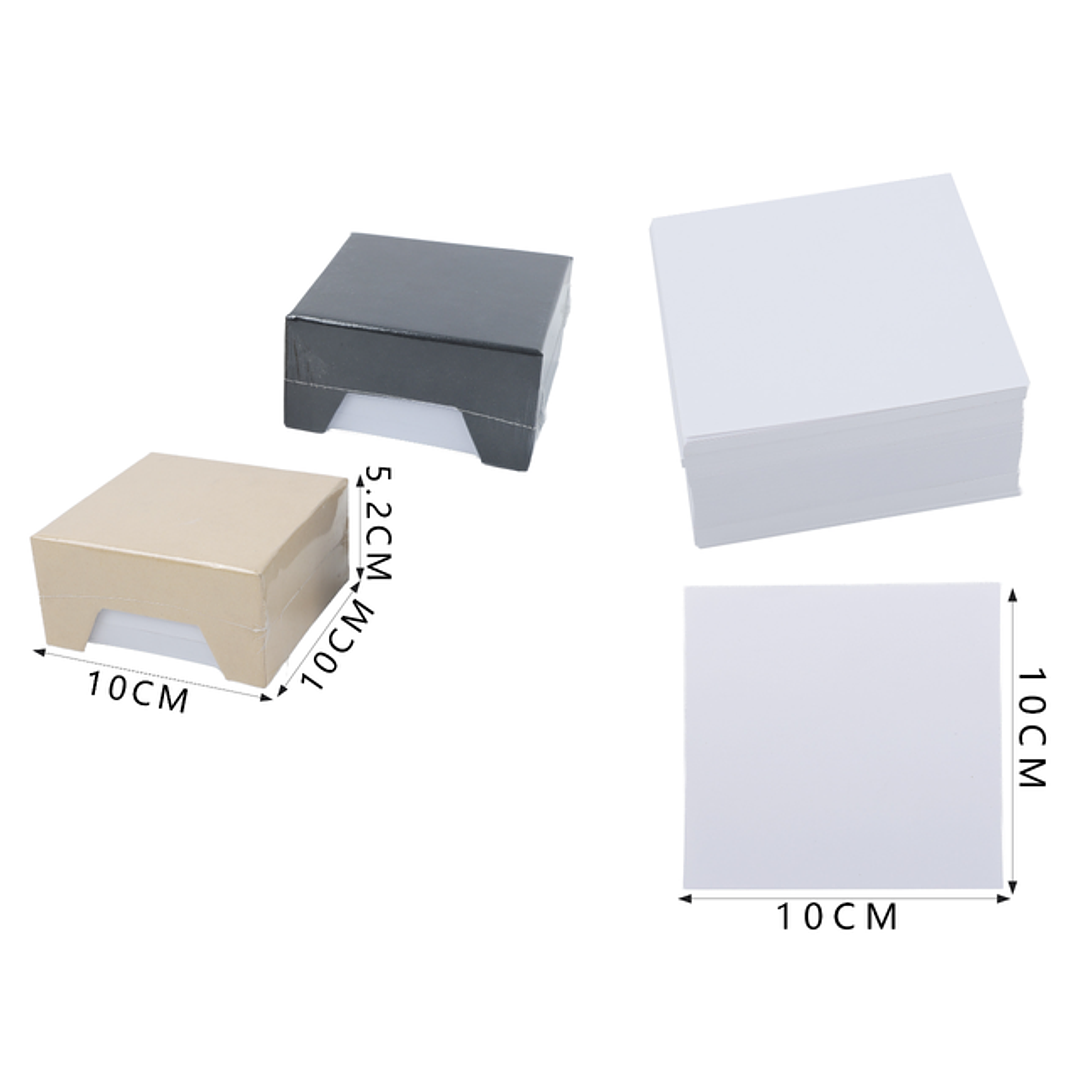 Etiquetas De Notas En Caja 10X10Cm 1