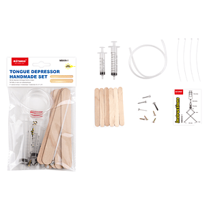 Set De Depresor De Lengua Manualidad 21Pcs