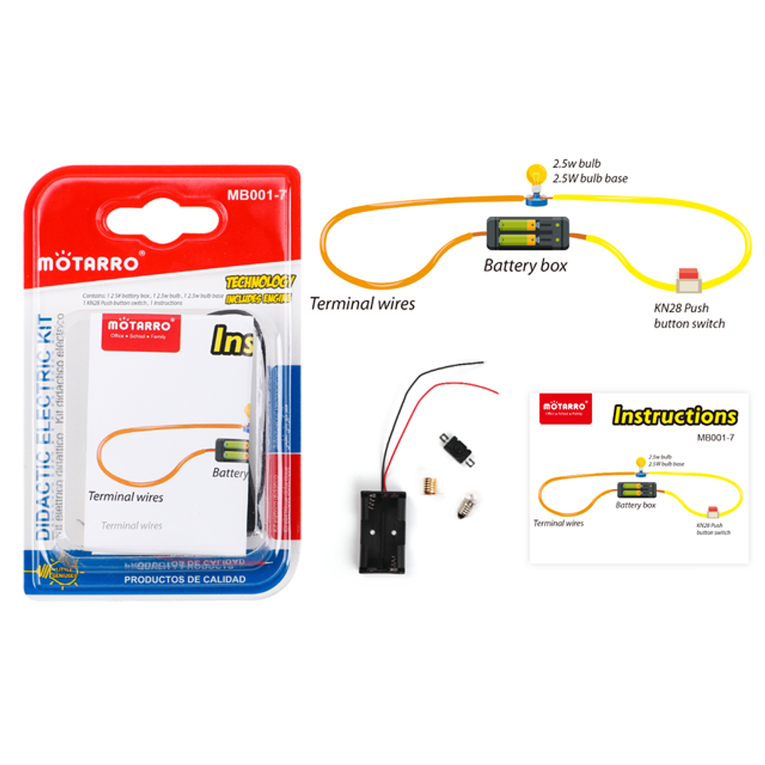 Set Circuito Electrico 5Pcs 1