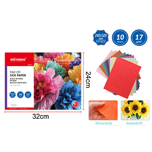 Papel De Seda A4 10Pcs