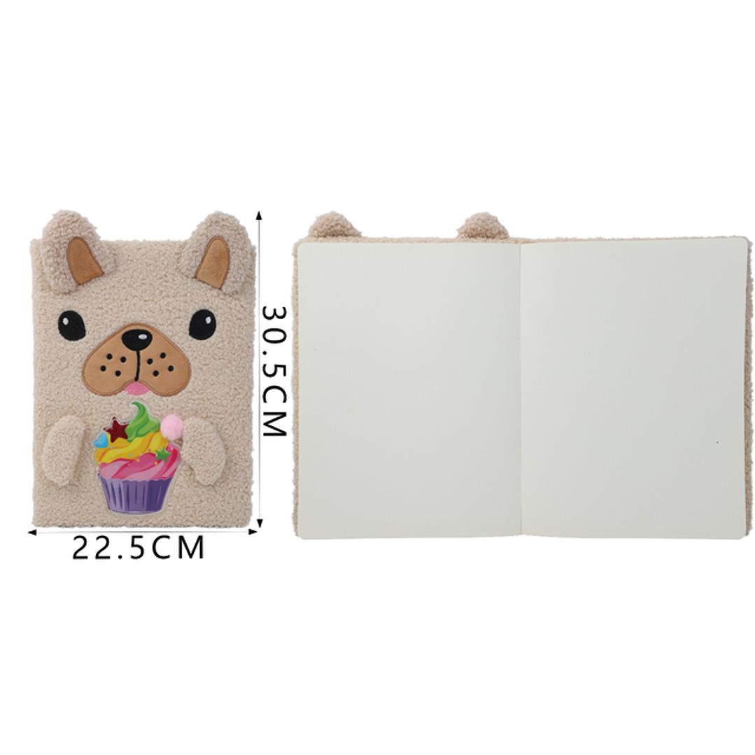 Libreta Liso De Felpa 100Hojas A4 1