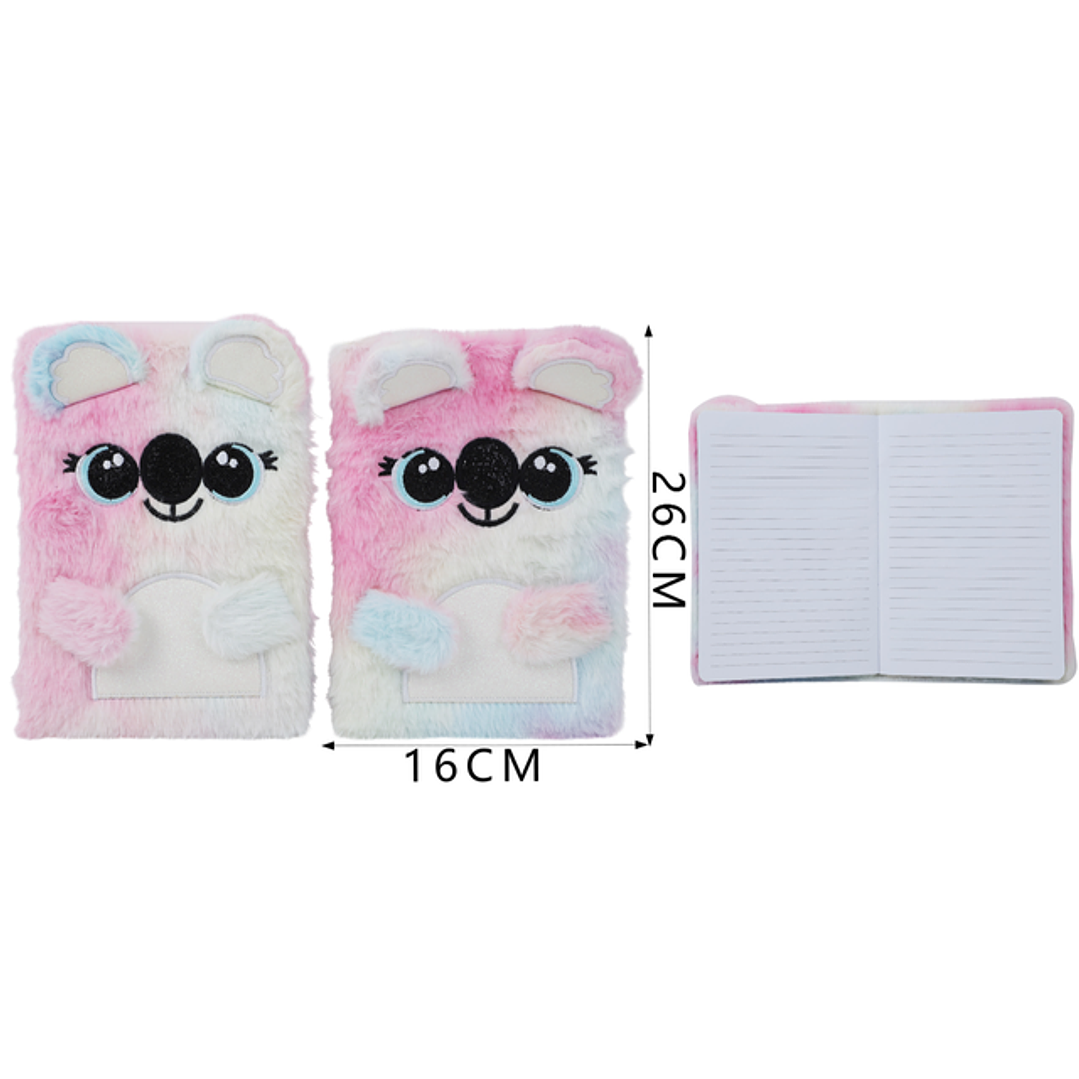 Libreta De Felpa Kaola 80Hojas A5 1