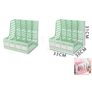 Estantes De Archivos Verde 33X30X31Cm