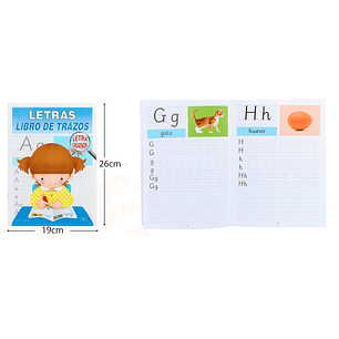 Libro De Trazos Letras