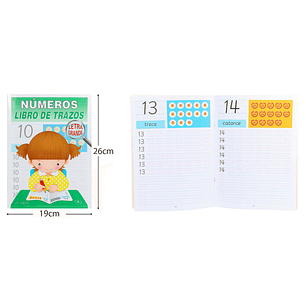 Libro De Trazos Numeros