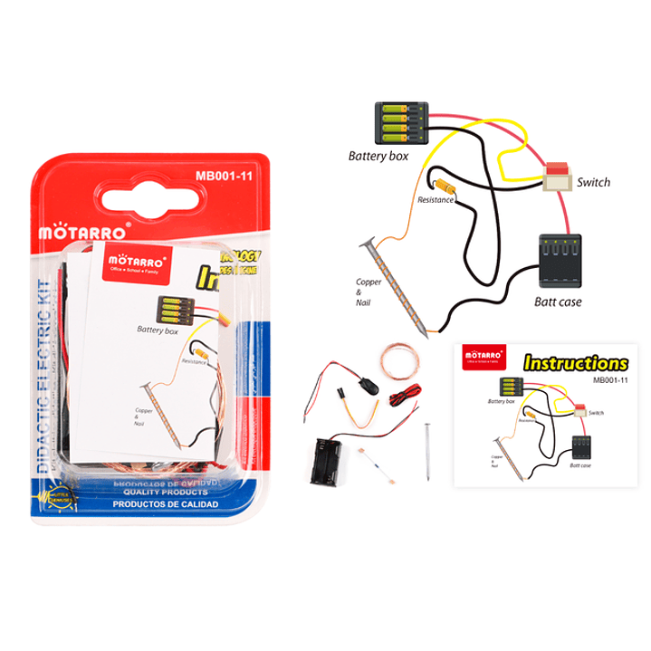 Set Circuito Electrico 9Pcs 1