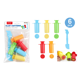 Moldes De Plasticinas 6Pcs
