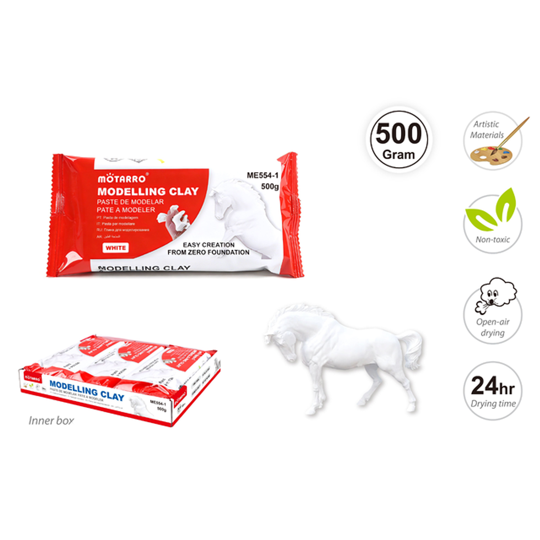 Arcilla Blanco 500g 1