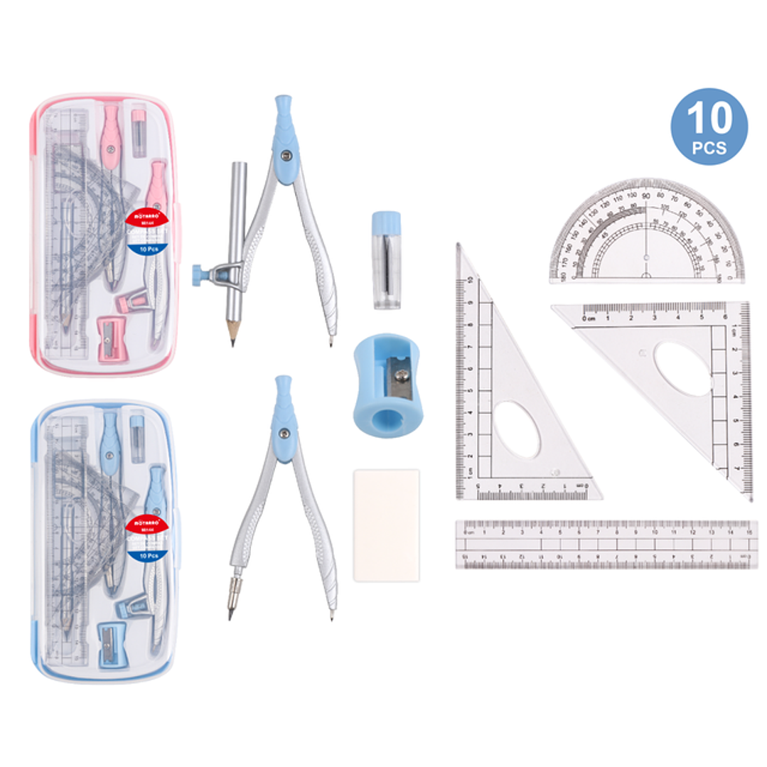 Set De Compas 10Pcs 1