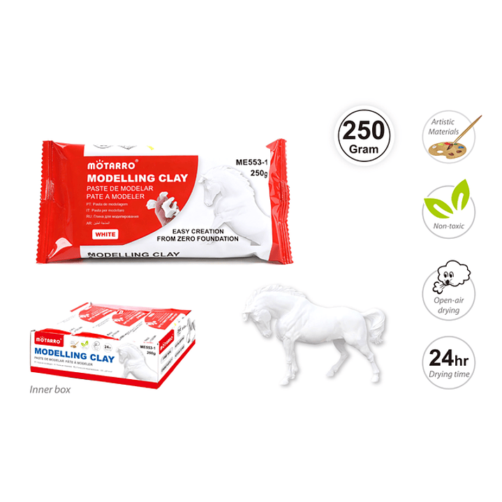 Arcilla Blanco 250g 1