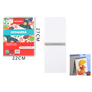 Croquera 27X22Cm 100Hojas