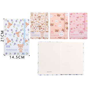 Libreta Elastico 21X14.5Cm