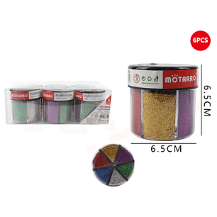Brillantina 6 Colores