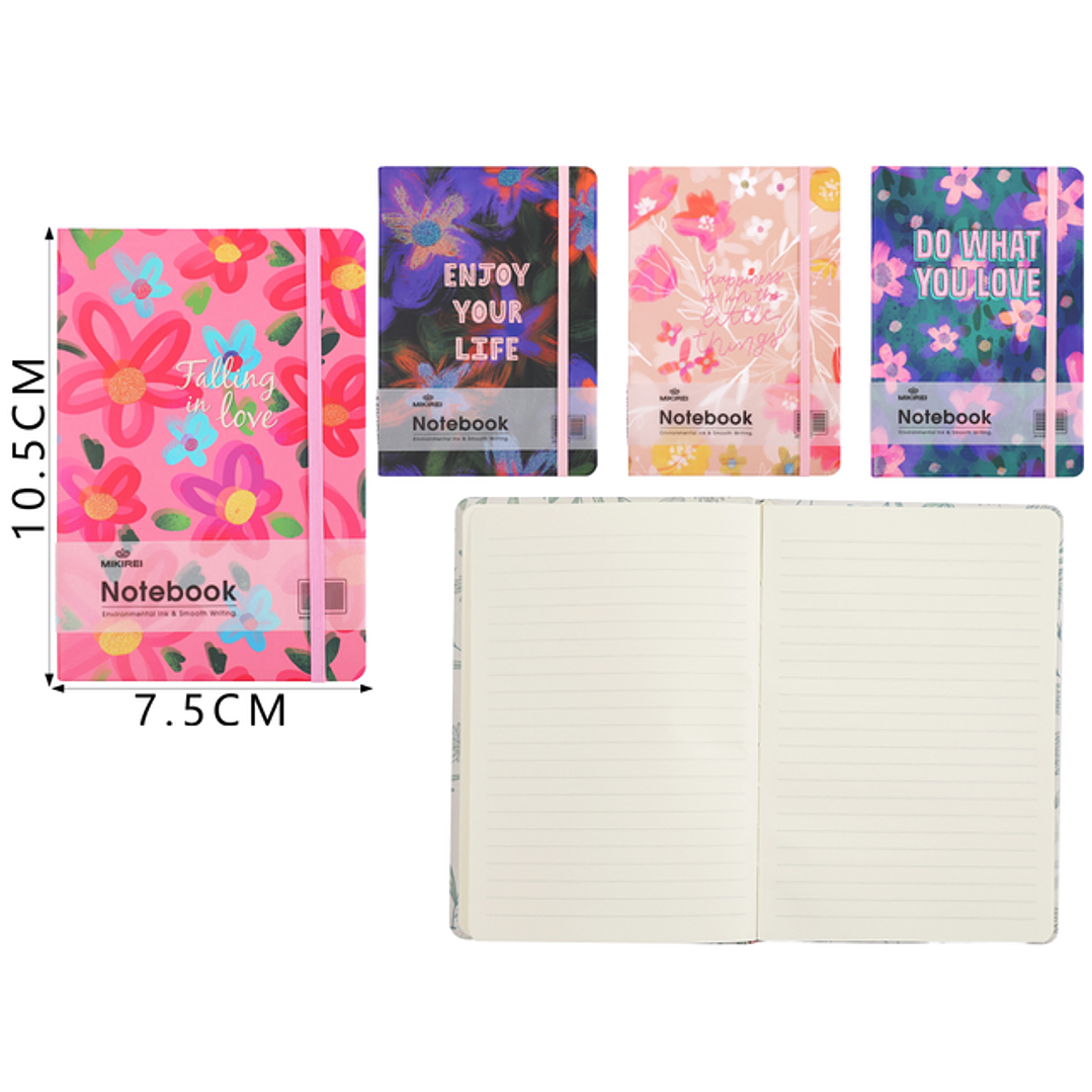 Libreta Con Elastico 10.5X7.5Cm 1