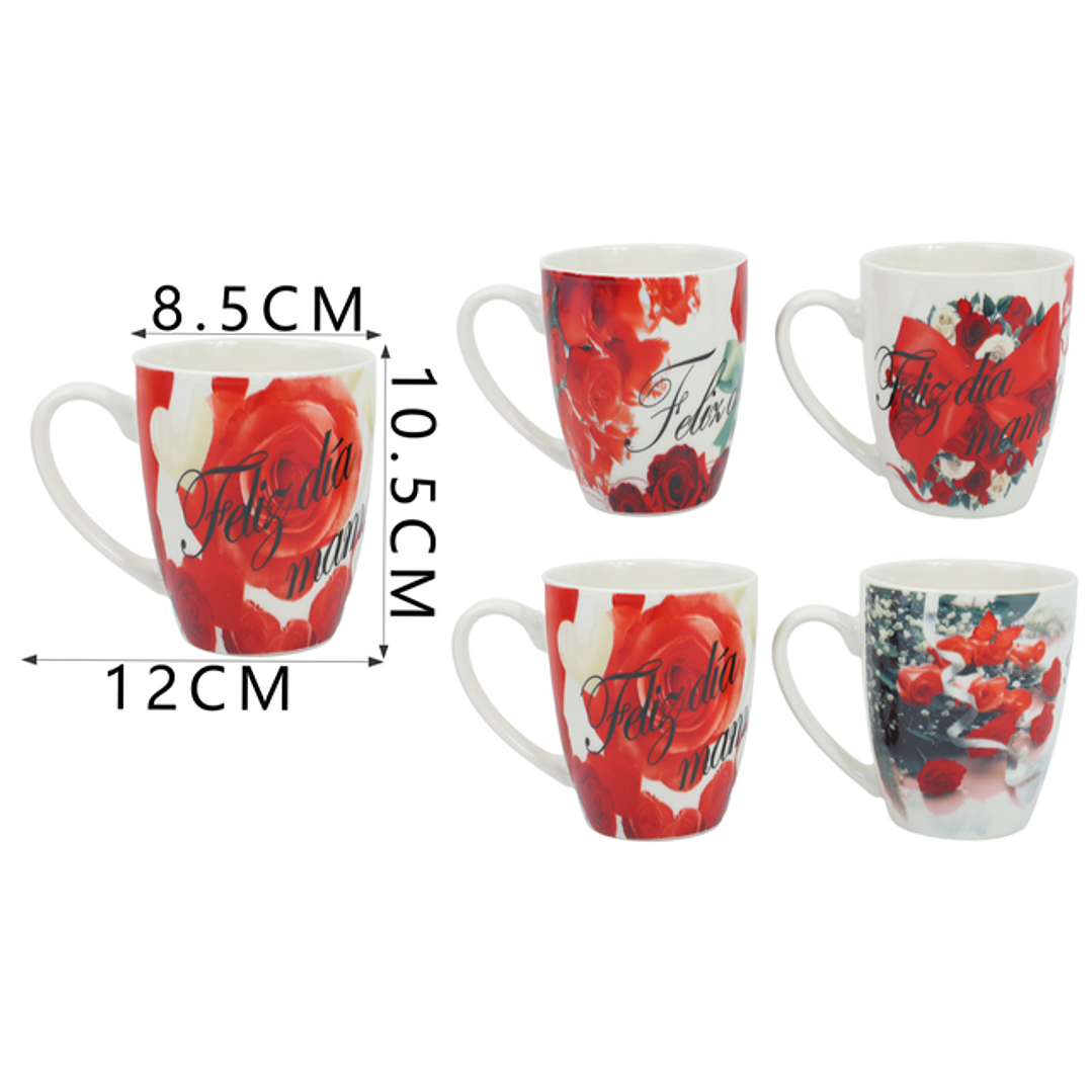 Taza Ceramica Dia Las Madres 10.5Cm 1