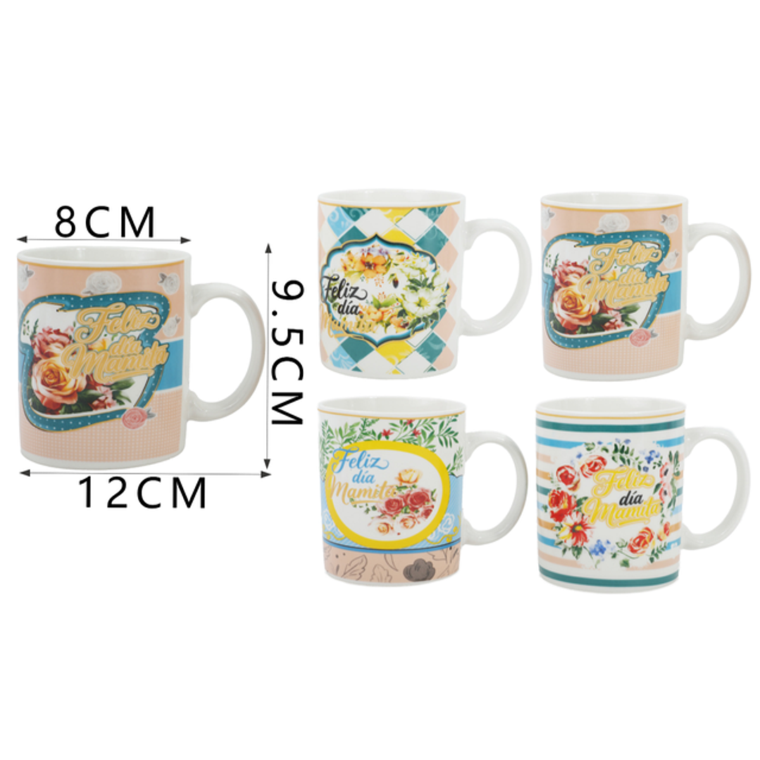 Taza Ceramica Dia Las Madres 9.5Cm 1