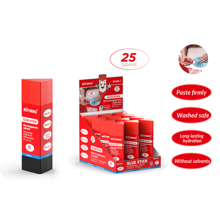 Barra De Pegamento 25G 1