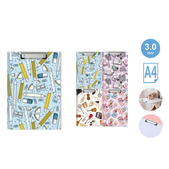 Tabla Con Apretador A4 1