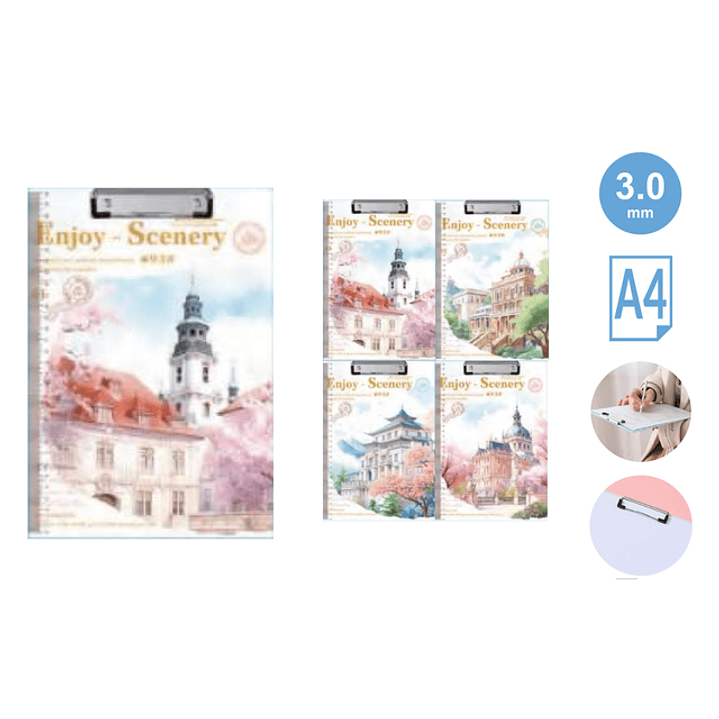 Tabla Con Apretador A4 1