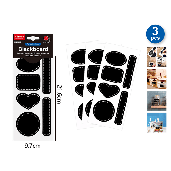 Etiquetas Para Organizar 9.7X21.6Cm 3Pcs 1