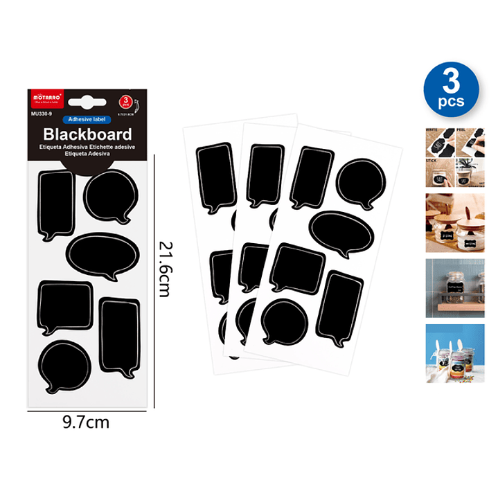 Etiquetas Para Organizar 9.7X21.6Cm 3Pcs 1