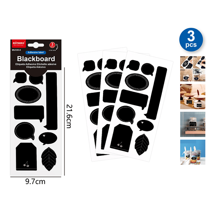 Etiquetas Para Organizar 9.7X21.6Cm 3Pcs 1