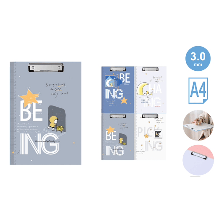 Tabla Con Apretador A4 1