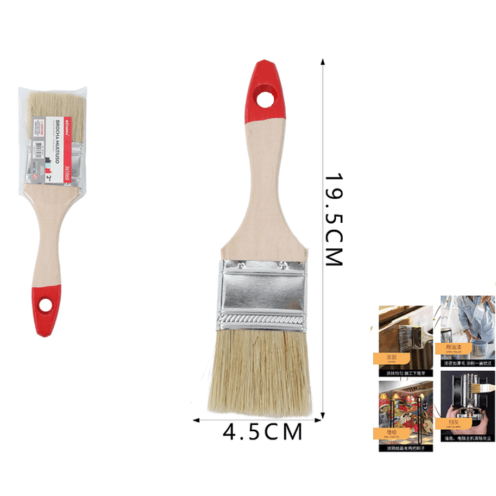 Brocha Multiuso 19.5X4.5Cm 1