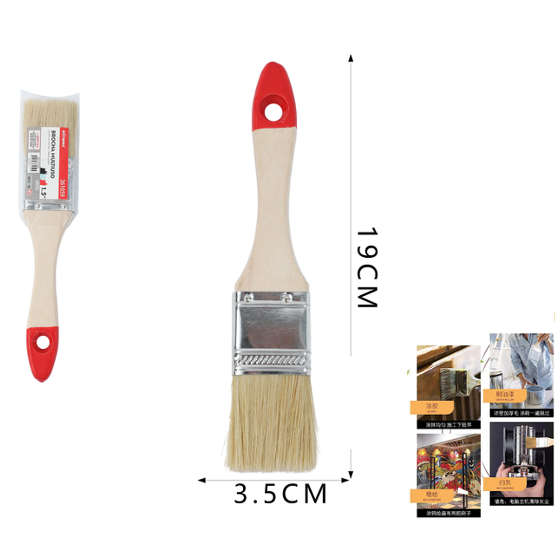 Brocha Multiuso 19X3.5Cm 1