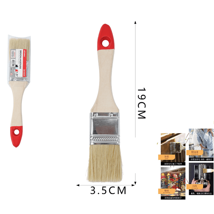 Brocha Multiuso 19X3.5Cm 1