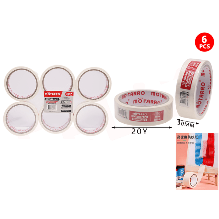 Cinta Masking 30Mmx20M 1