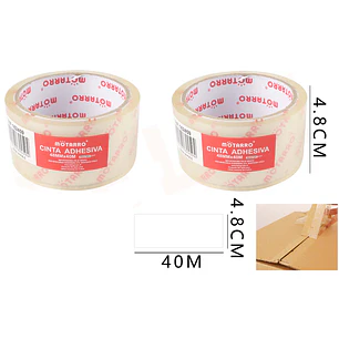 Cinta Adhesiva Trasparente 4.8Cm/40M