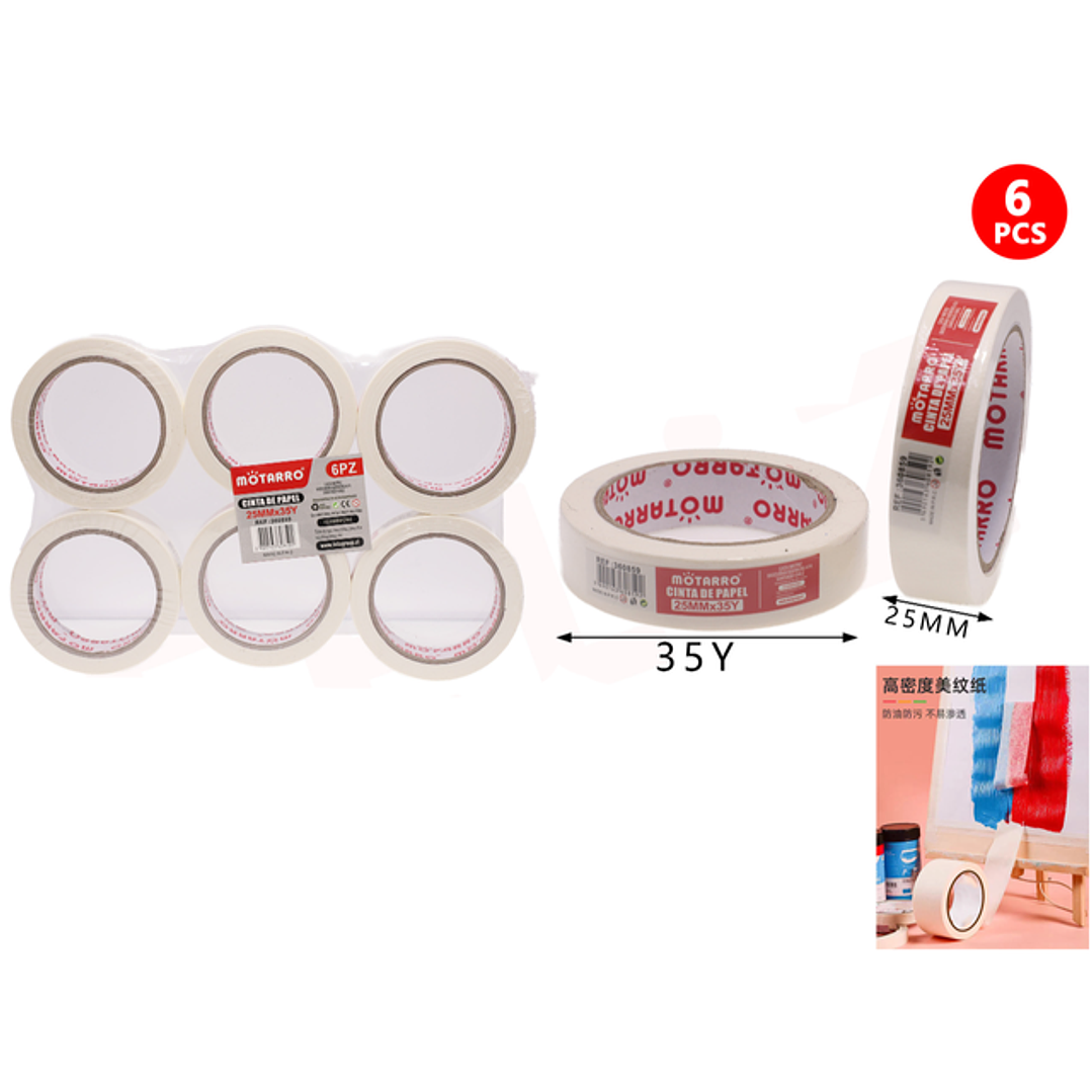 Cinta Masking 25Mmx35M 1