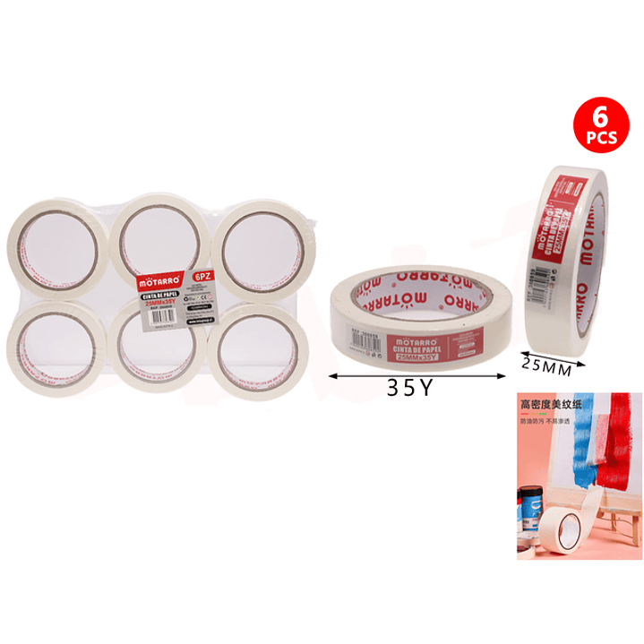 Cinta Masking 25Mmx35M 1