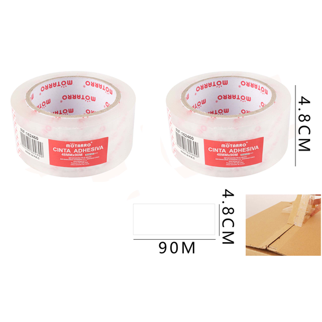 Cinta Adhesiva Trasparente 4.8Cm/90M 1