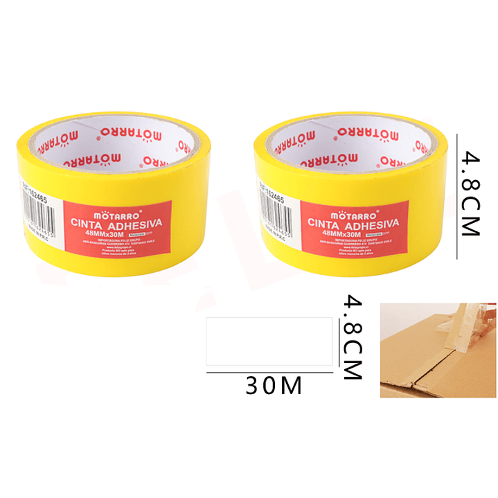 Cinta Transparente 4.8Cmx30M 1
