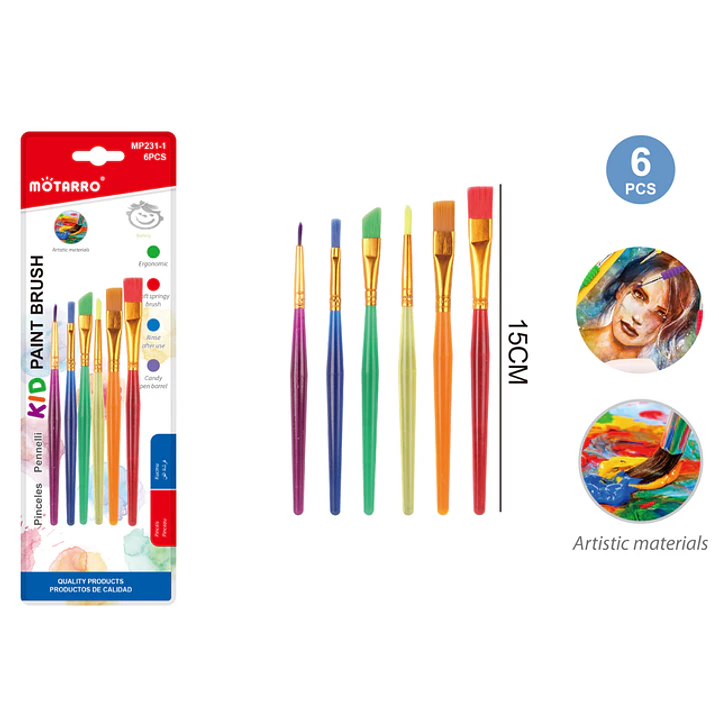 Set De Pinceles 6Pcs 1
