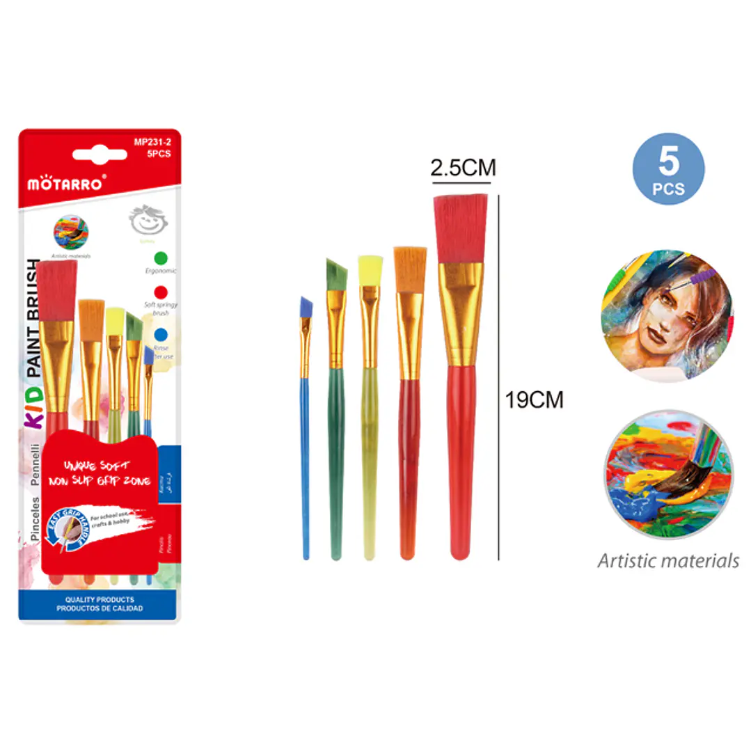 Set De Pinceles 5Pcs 1
