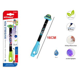 Boligrafo Invisible Espacio Azul 16Cm 0.7Mm