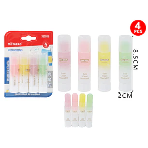 Barra De Pegamento 4Pcs