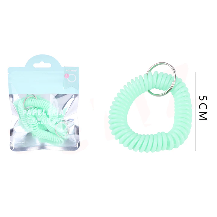 Llaveros De Espiral 5Cm 2Pcs 1